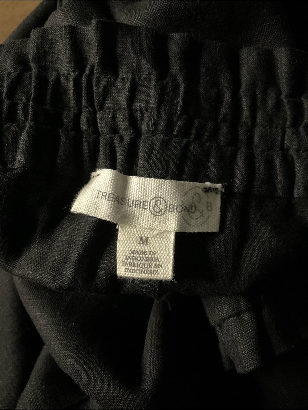 Treasure & Bond Drawstring Linen Blend - Picture 4 of 5